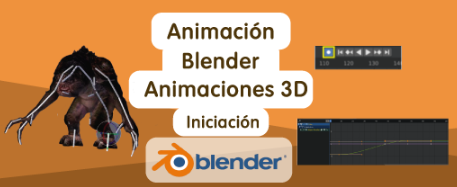 Imagen promocional del curso de animación de personajes en Blender